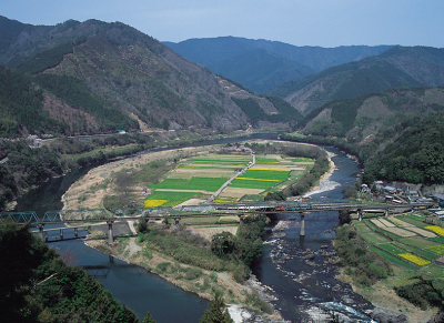 十和店近く 三島キャンプ場