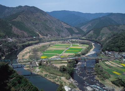 十和店近く 三島キャンプ場